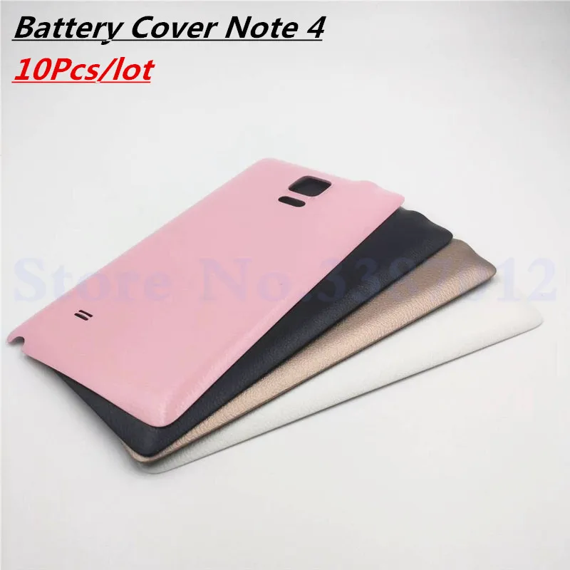 10 шт./лот сменная задняя крышка батарейного отсека для Samsung Galaxy Note 4 Note4 N910 N910F