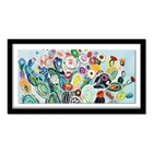 DIY круглый горный хрусталь красочная Бриллиантовая вышивка кактус картина алмазное рукоделие алмазные картины Вышивка крестиком ремесла