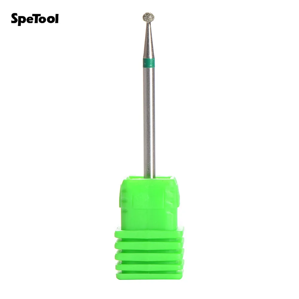 Алмазное сверло для ногтей SpeTool, 2 шт., 9 форм, роторное сверло, Электрический аксессуар для маникюра, инструмент для маникюра, педикюра