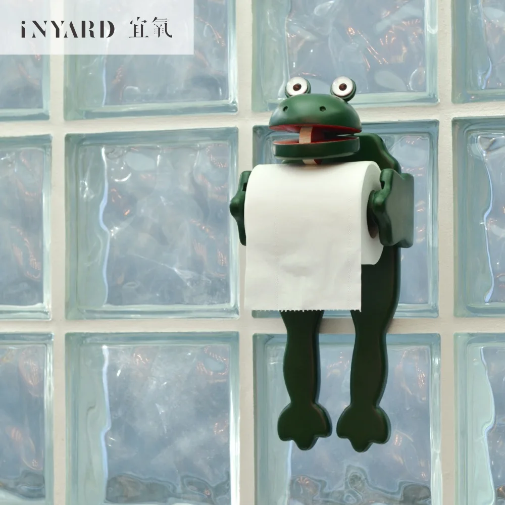 Inyard оригинальный Забавный лягушонок Пепе в форме держатель ткани стоящая
