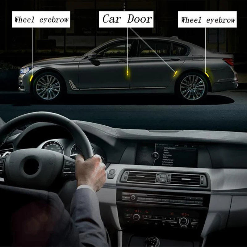 Наклейки для дверного бампера bmw e46 E90 E60 E39 E36 F30 F10 F20 E70 e92|Лепнина интерьера| |
