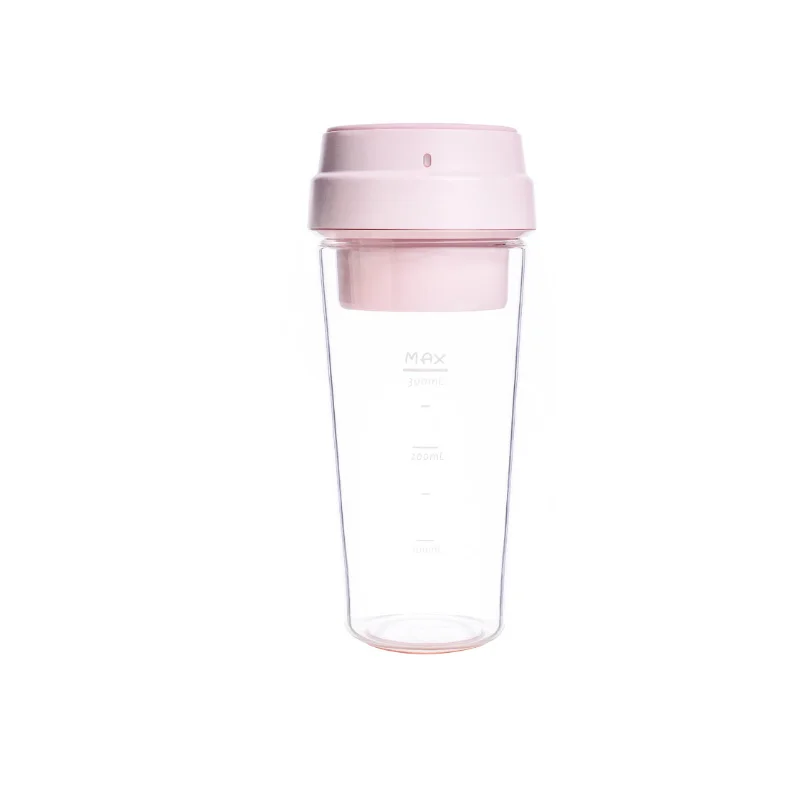 Pink Xiaomi 17PIN Star Firut Cup портативная соковыжималка 400 мл фруктовая чашка Магнитная Зарядка 30 секунд быстрого сока подходит для фитнеса - Цвет: Pink