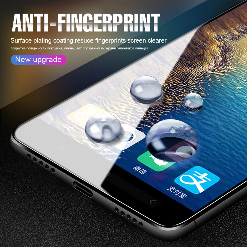 9D Полное покрытие экрана протектор для Huawei P10 Plus lite honor 8 9 закаленное стекло mate 10