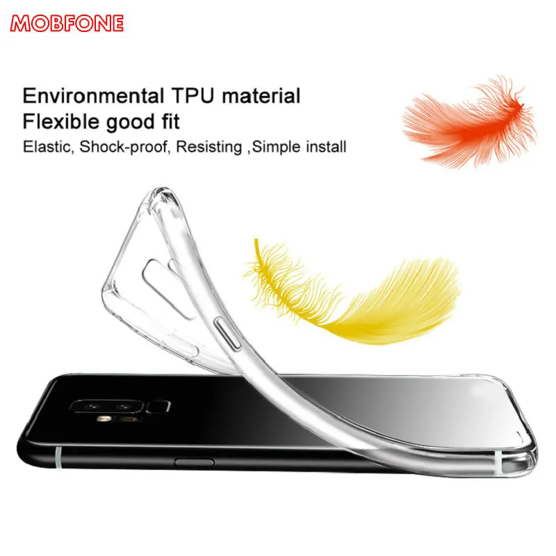 For Asus Zenfone Max Plus M2 ZB634KL Case MOBFONE UX-1.0 Series Ultra Thin Transparent Pro ZB631KL ZB633KL Cover |