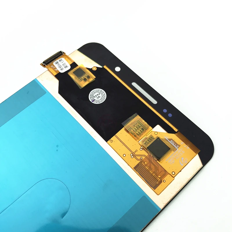 Яркая Регулировка LCDs Замена для Samsung Galaxy A7 2016 A710 A7100 A710F AMOLED ЖК дисплей сенсорный