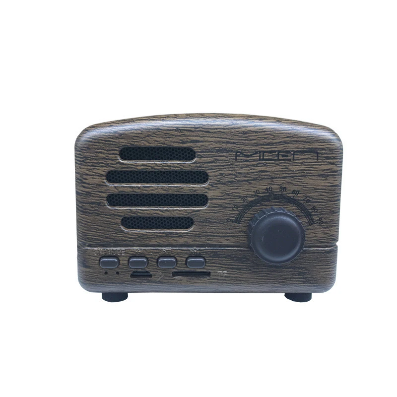Классический Bluetooth колонка в ретро стиле дерево 5 W громкий Динамик Supprot карты
