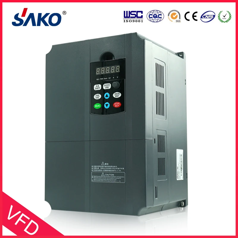 Sako 380 В 15 кВт VFD высокопроизводительный фотоэлектрический Насос Инвертор VFD переменного тока тройной(3) фазовый выход