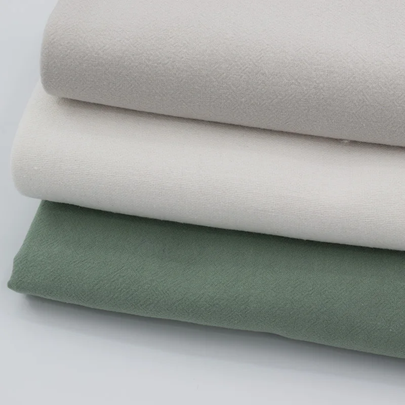 3 цвета реактивная окрашенная текстура чистый хлопок ткань для летнего платья