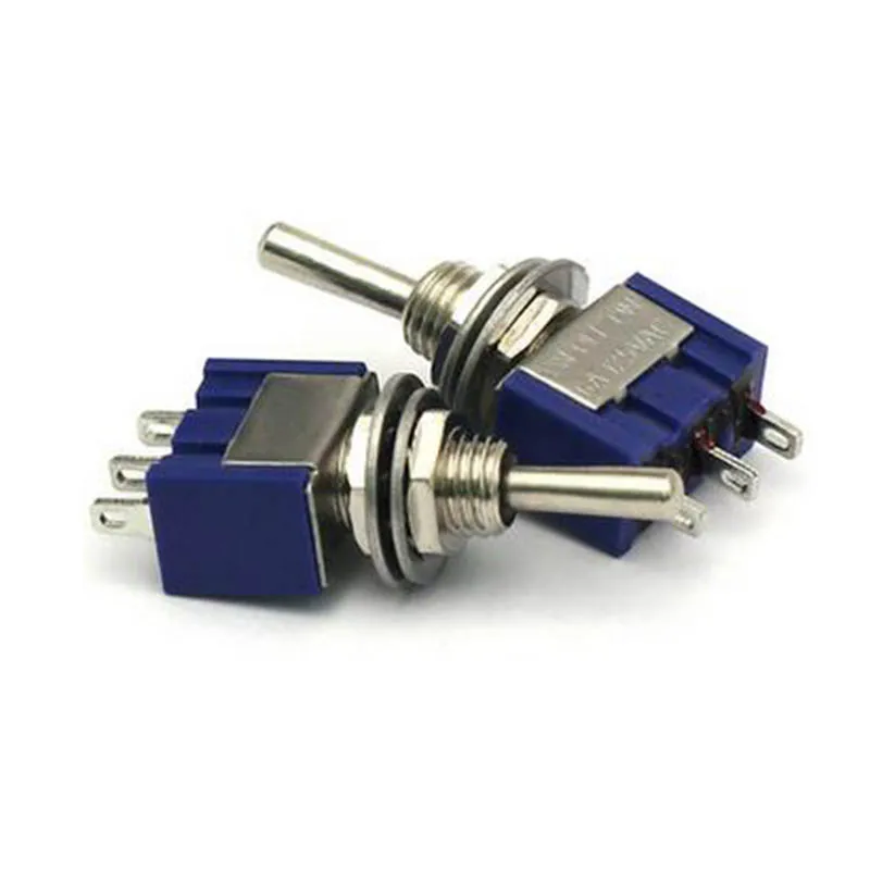 10 шт. тумблер с 3 контактами 3 шестерни 1 банда 1 способ тумблер 6A/125V 3A/250V