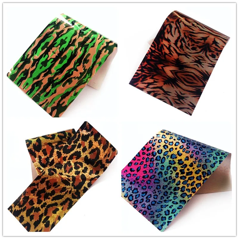 Новинка 2016 переводная цветная фольга для дизайна ногтей Звездный дизайн