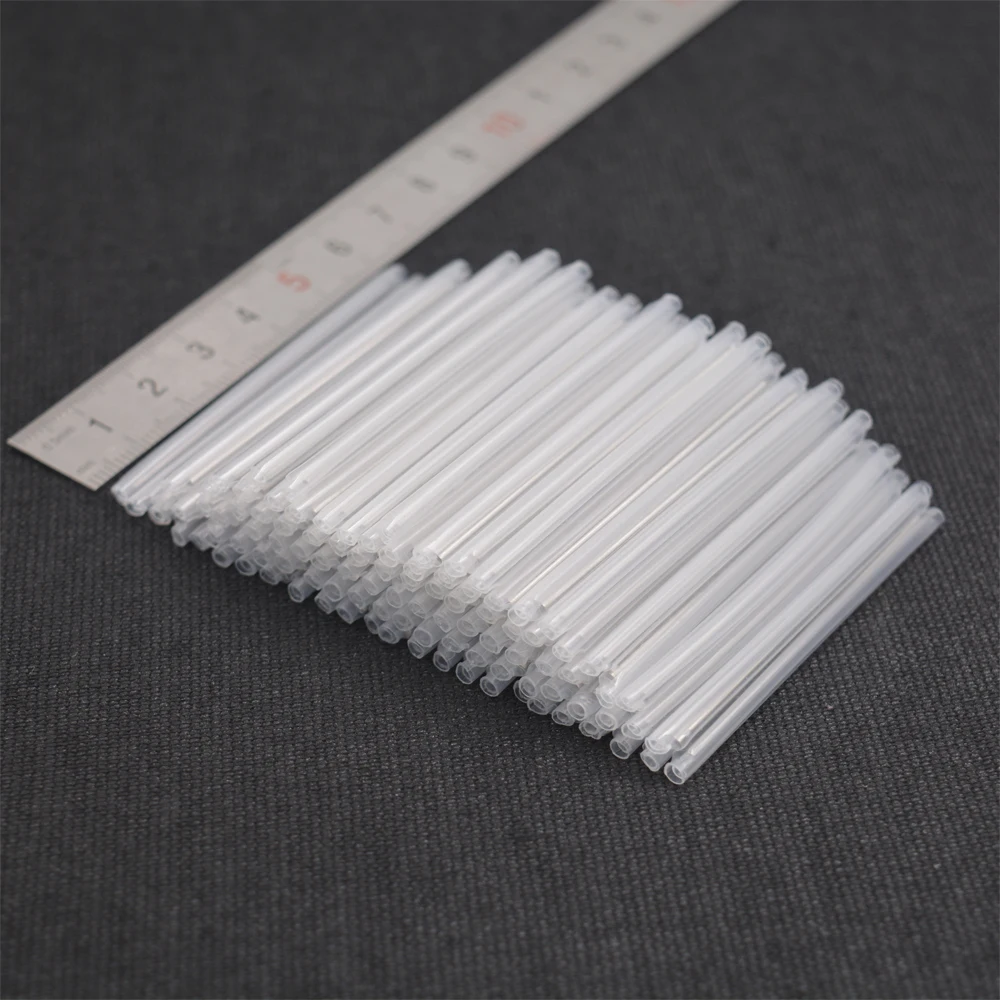Premium Dia 2.5mm Fiber Optic Fusion Splice Protection Sleeves 60mm Heat Shrinkable Tube Clear -1000PCS