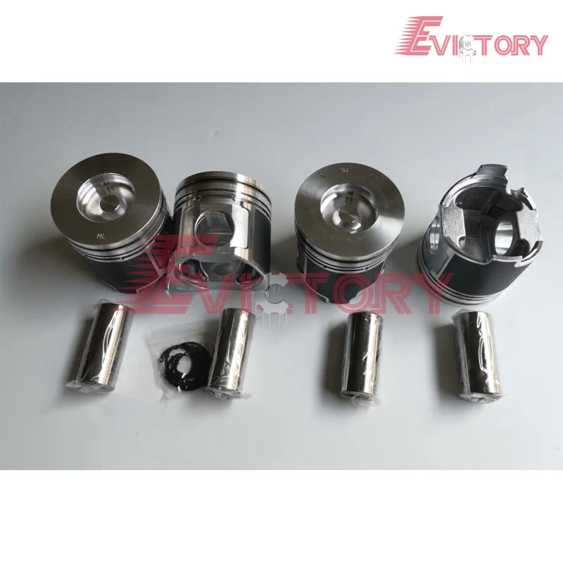 4D106 S4D106 4TNV106 4TNE106 поршневое кольцо+ полный комплект прокладок двигателя+ подшипник двигателя для экскаватора Komatsu PC95MR-2