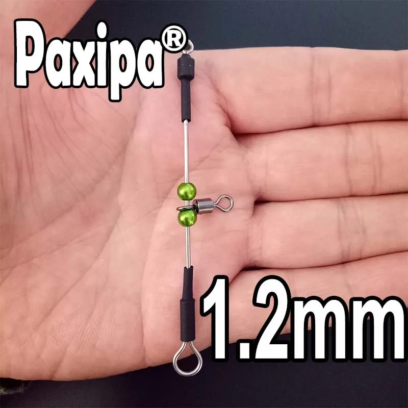 6 шт. рыболовный соединитель Быстрый крючок Urfe Para Temporales Enganches Rapidos Para la Pesca Kolay Atma Aparati - Цвет: 1.2mm green
