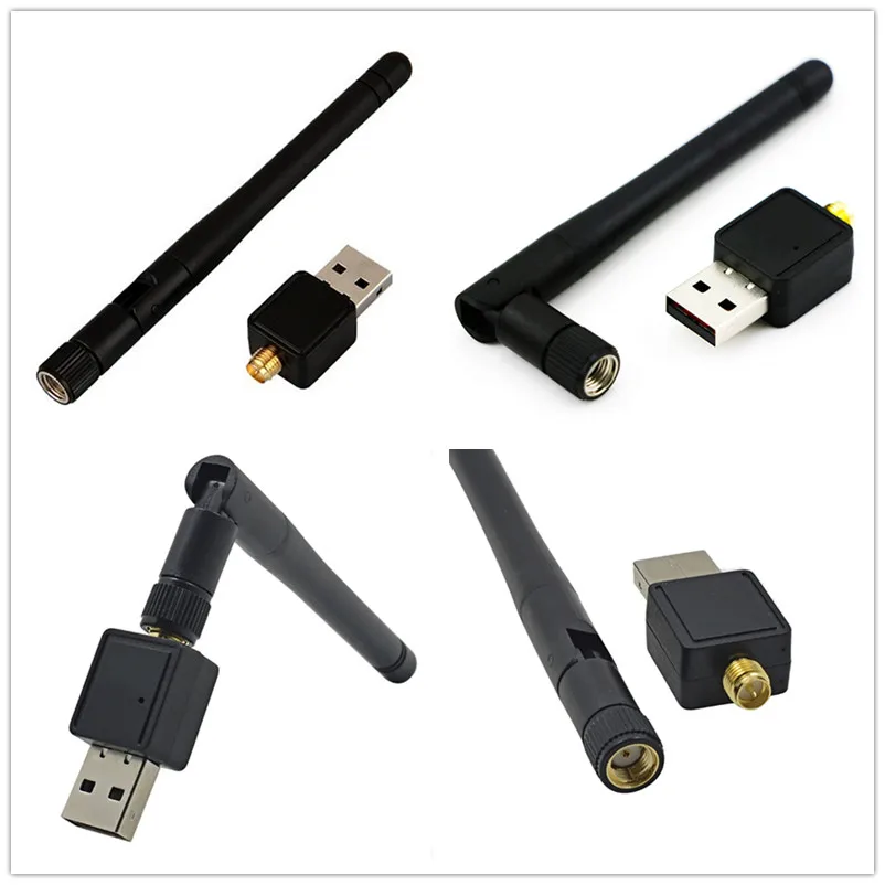 2 4 ГГц 802.11N USB Ethernet адаптер Сетевая карта Wi Fi приемник 0 Беспроводной с антенной 1200