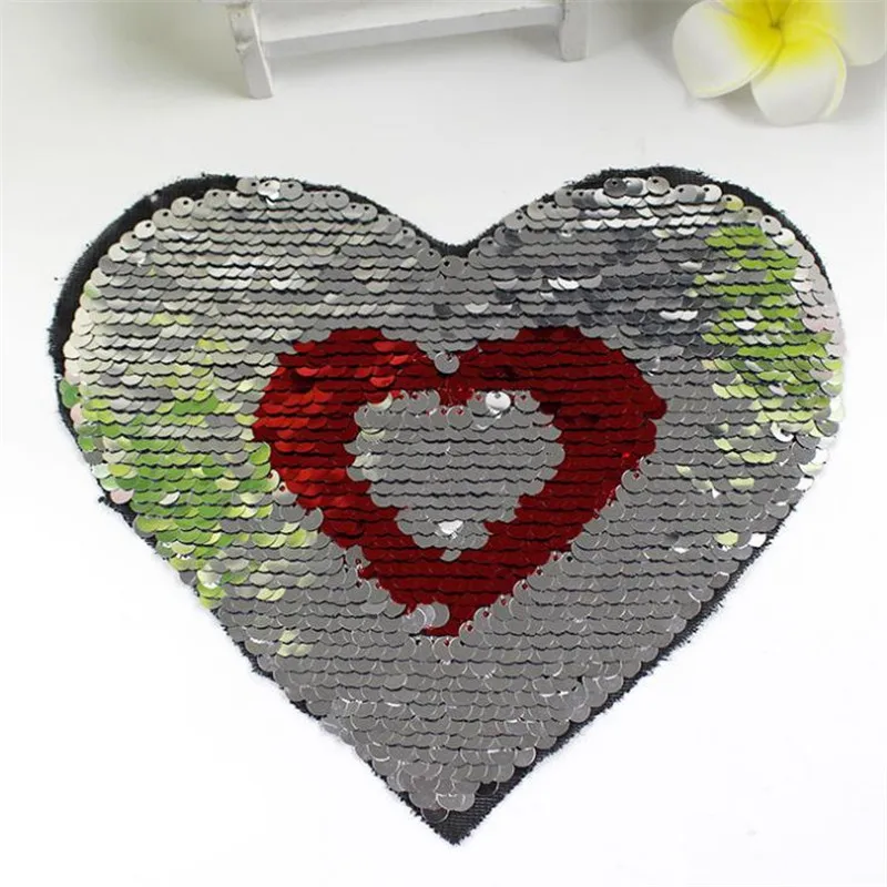 Одежда для мужчин и девочек с блестками 20 см красным сердечком стразами