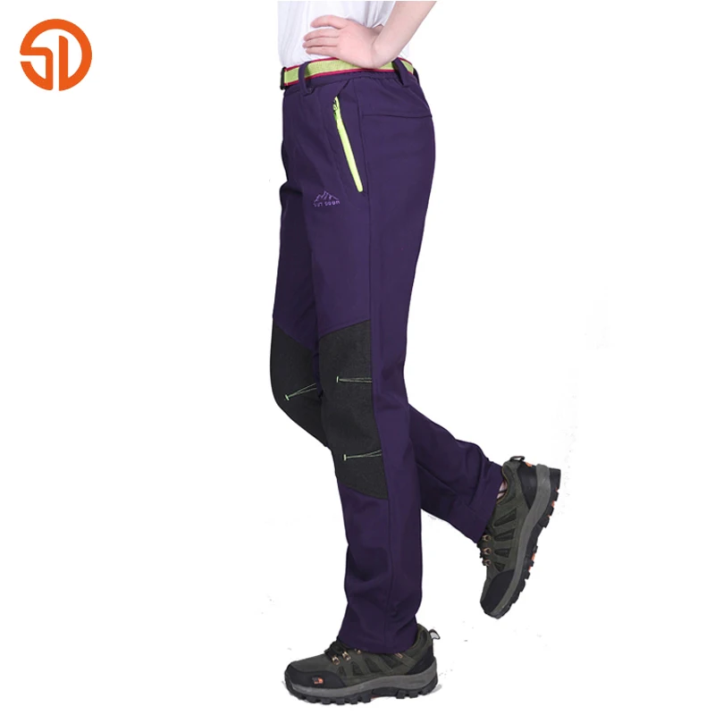 Outdoor fleece pants women men Winter hiking lovers Waterproof thick thermal trousers Hunting camping sport salewa helikon | Всё для