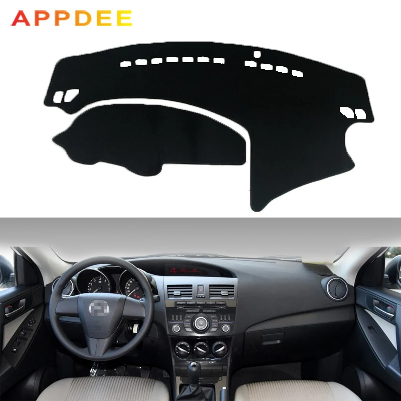 APPDEE приборной панели автомобиля Обложка для Mazda 3 M3 BL 2009 2010 2011 2012 2013 Автомобильная