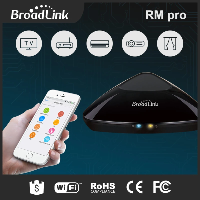 Broadlink S1C SmartOne сигнализации дома и безопасности Kit + RM Pro RM33 плюс умный дом Системы IOS
