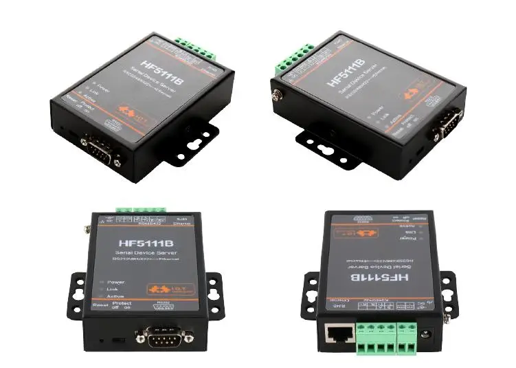 Двойной последовательный порт три в одном RJ45 RS232/485/422 для Ethernet сервера