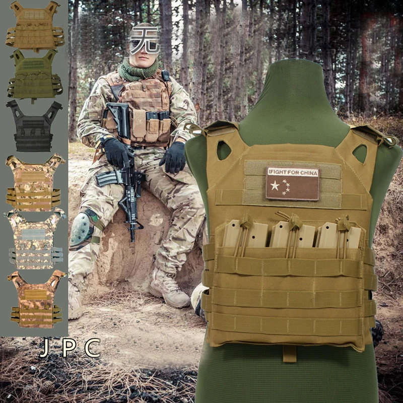 

Tactical Vest Military Equipment Tactical Airsoft Vest Paintball Hunting Vests Outdoor CS Combat Assault Plate Carrier Vests
