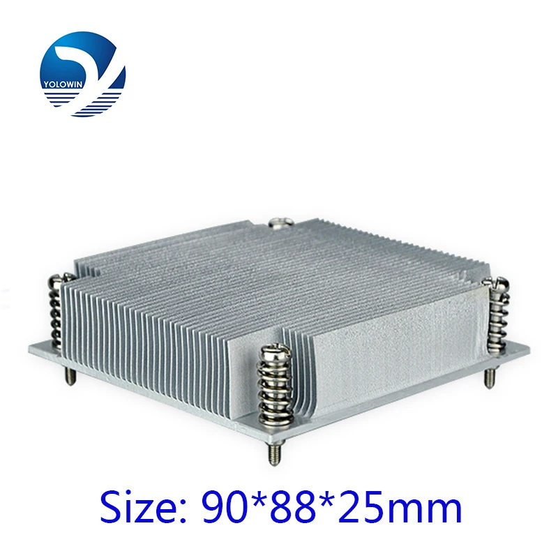 Хороший тепловой эффект Intel i7 2600 architecture 2U медный радиатор все алюминиевые C5 15 для