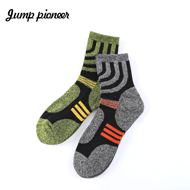 Jump Pioneer высокое качество цельное полотенце махровые мужские носки плотные модные