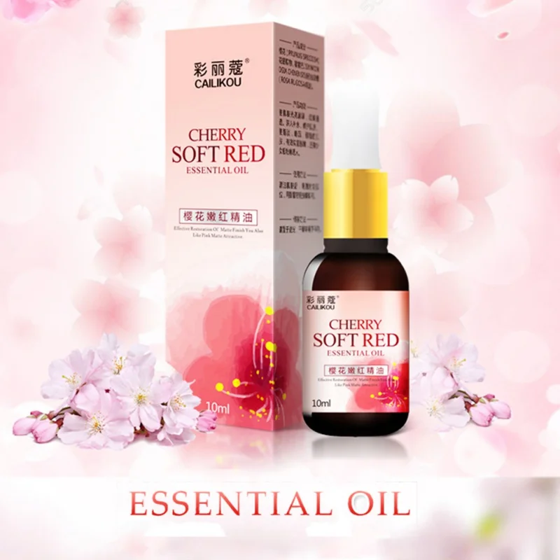 Вишневый цвет уход за лицом эфирные масла Лечение отбеливающий крем акне для