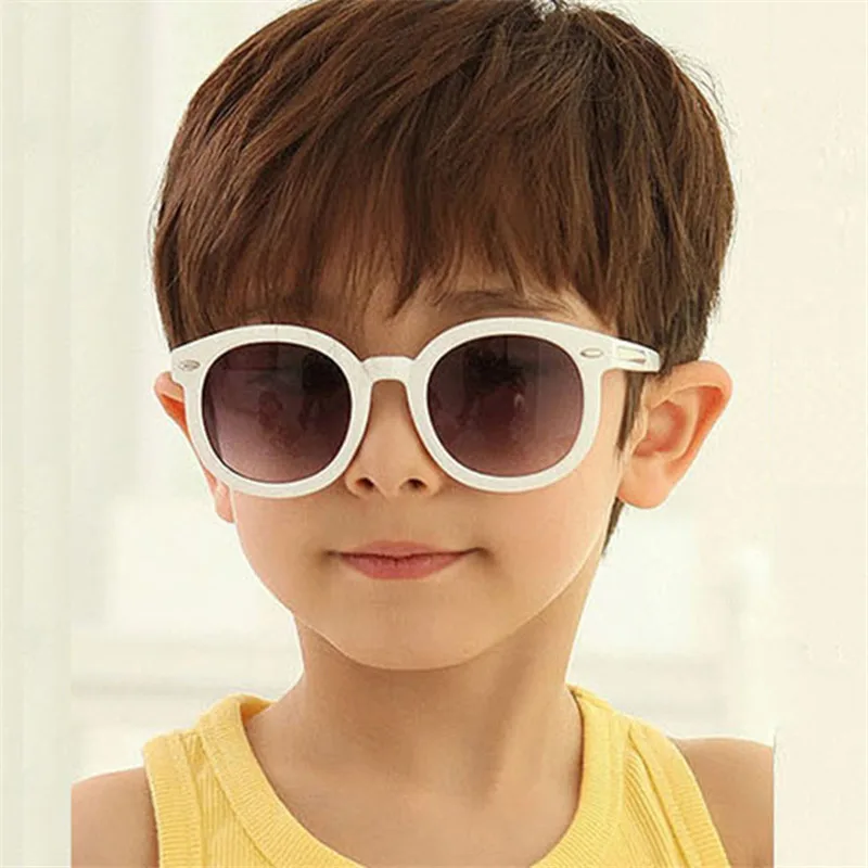 Солнцезащитные очки в стиле ретро Gafas De Sol солнцезащитные UV400 для мальчиков и