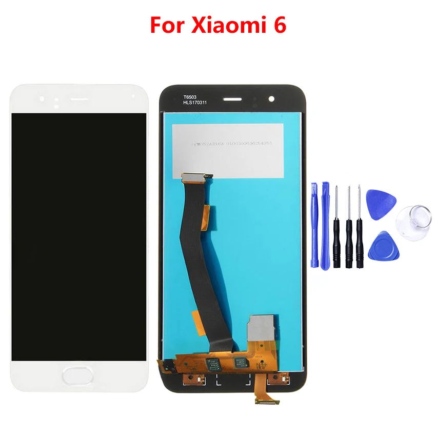 ЖК-дисплей с сенсорным экраном и рамкой в сборе для Xiaomi Mi 6 Mi6 5 15 дюйма | Мобильные