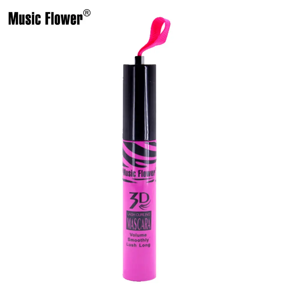 Music Flower 3D волокна тушь для ресниц экспресс объём накладных макияж