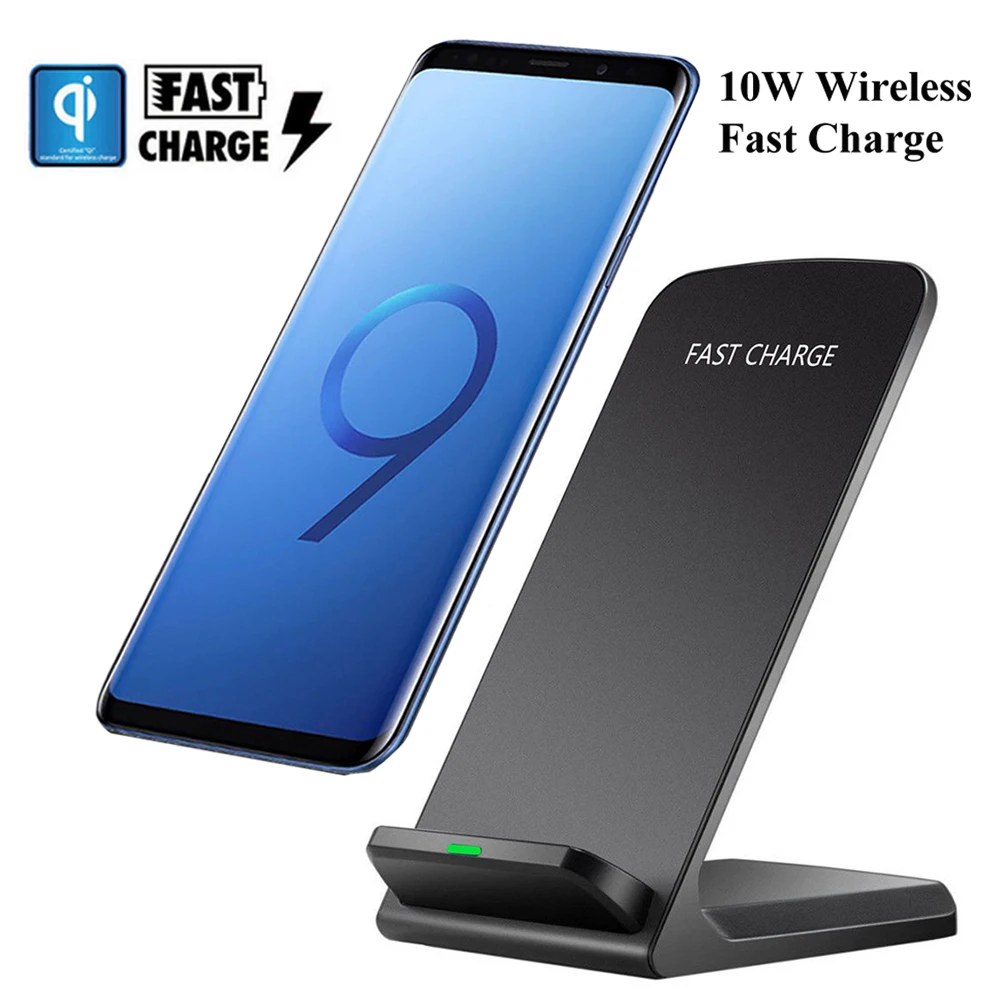 Беспроводное зарядное устройство Qi 10 Вт для Huawei P30 Pro зарядная станция быстрой