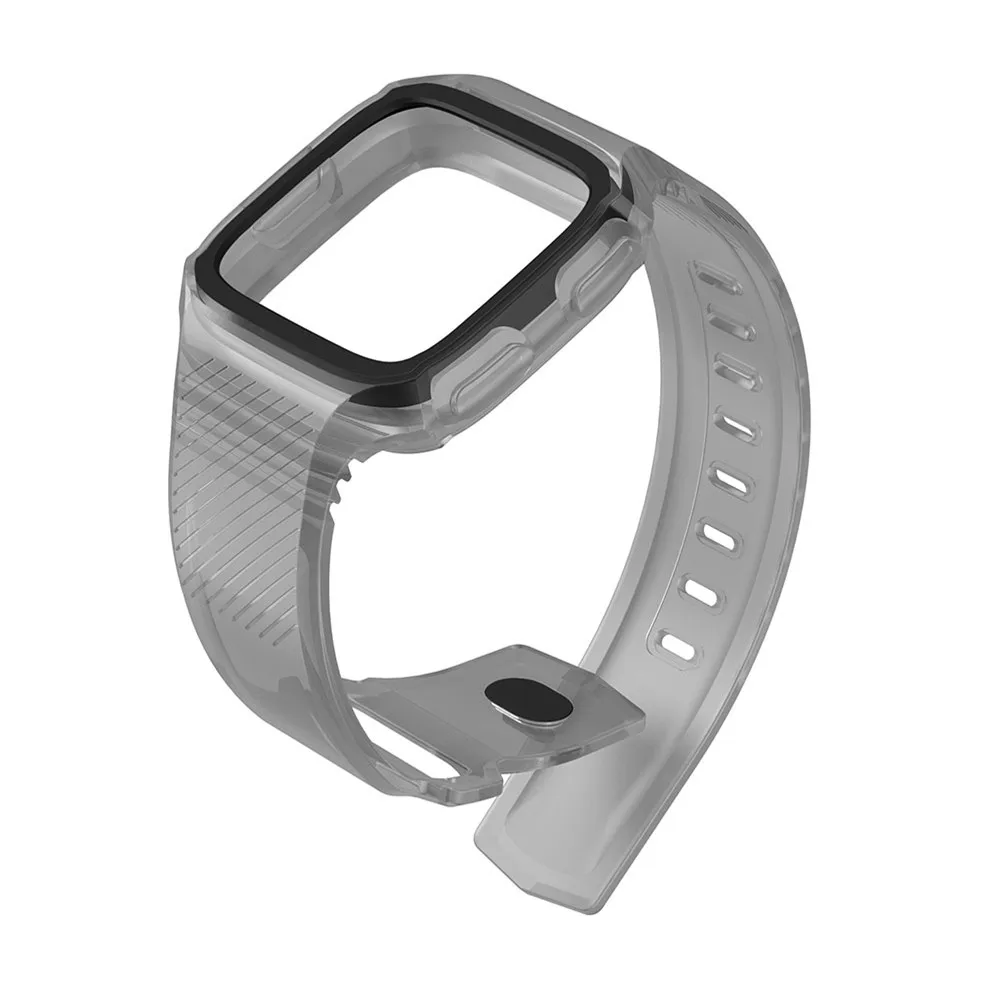 Новое поступление для Fitbit Versa наручный ремешок Смарт часы с корпусом защитный