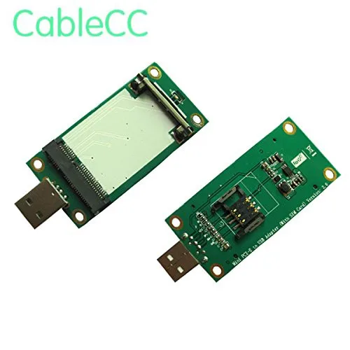 Мини PCI-E беспроводной WWAN USB адаптер карта с слотом для sim-карты модуль инструменты