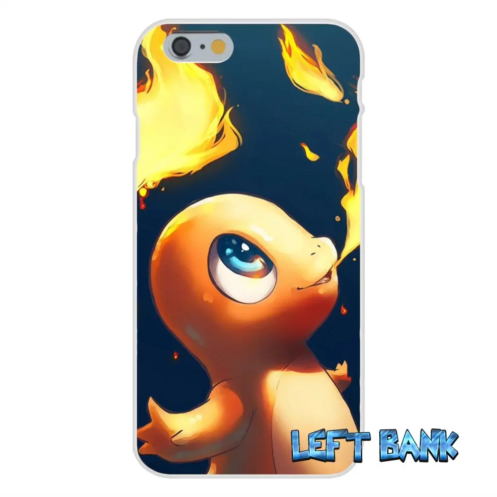 Супер гибкий чармандер Покемоны Тонкий силиконовый чехол для iPhone X XR XS MAX 4 4S 5 5S 5C SE