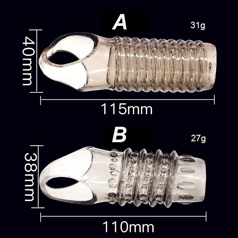 TPE чехол для пениса многоразовые презервативы с шипами пунктирное кольцо на