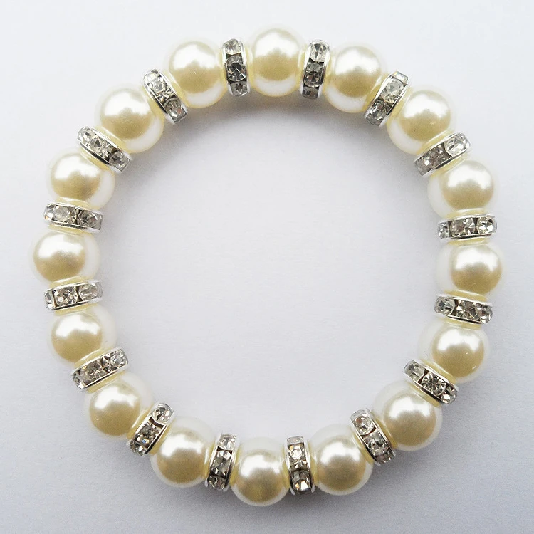 OEM /ODM ювелирная фабрика оптовая продажа модные женские белые жемчужины 10 мм