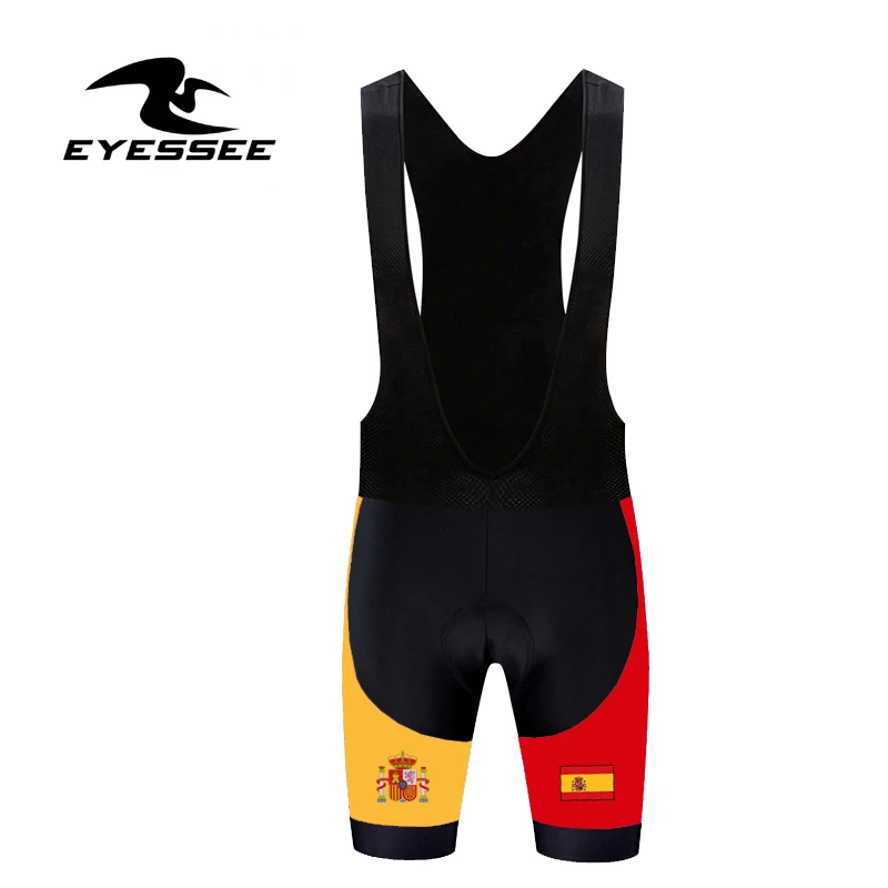 bib EYESSEE профессиональная испанская одежда для велоспорта, дышащая мужская одежда для соревнований, костюм для велоспорта, летняя одежда для велоспорта - Цвет: bib