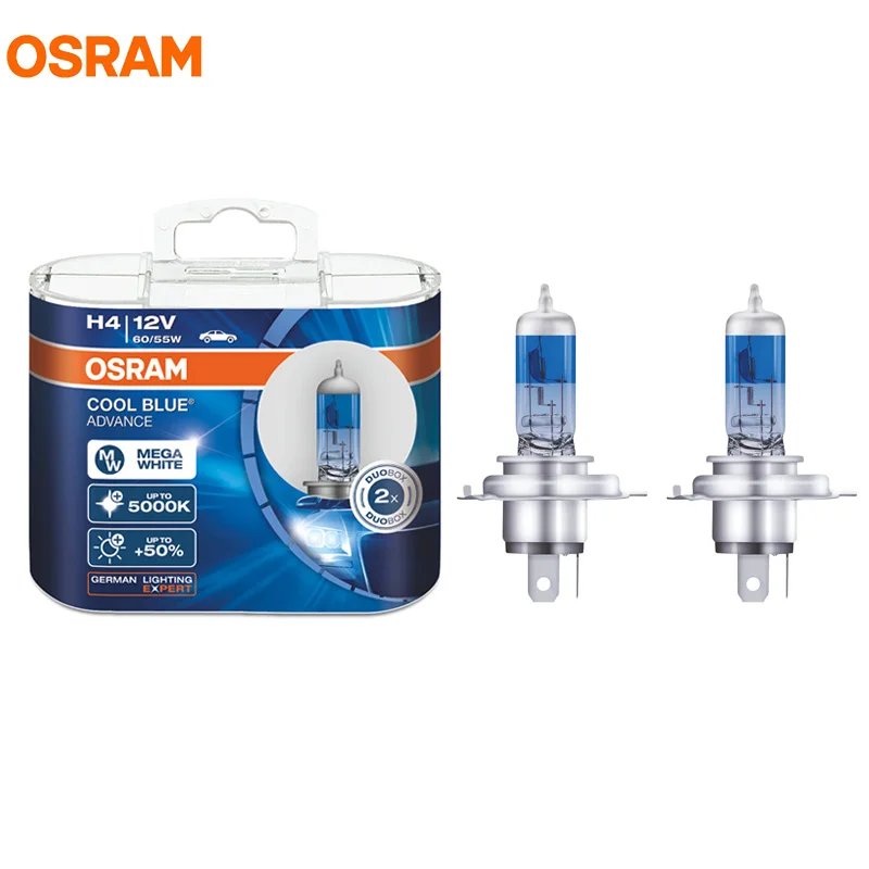 OSRAM H4 12 В 60/55 Вт фар авто лампы Супер яркий обновления лампы|Передние LED-фары для