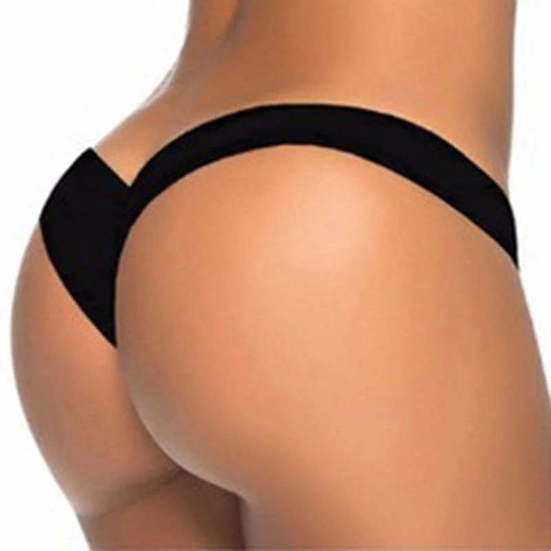 Cheeky Swimwear Plus Size Bikini Bottoms Sexy Thong Swimsuit Brazilian Women Multi-color Briefs Swimming Trunks | Спорт и