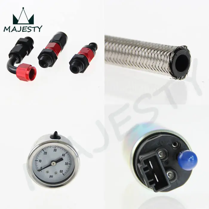 Регулируемый регулятор давления топлива и комплект топливного насоса 255 LPH