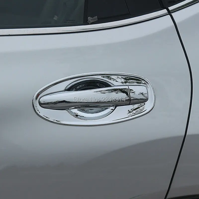 Для 2014 2015 2016 Nissan Rogue X-Trail T32 X Trail хромированные дверные ручки чаши Крышка защита