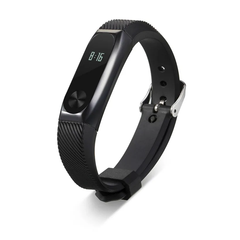 Новинка 2017 сменный Браслет для Xiaomi Mi Band 2 ремешок браслета + металлический чехол