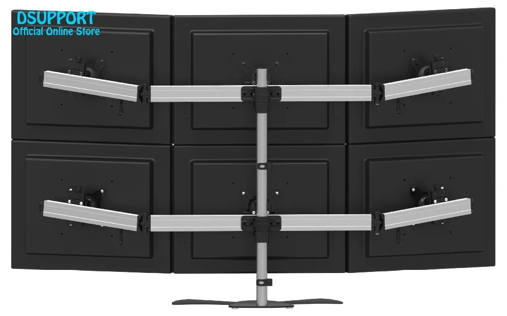 Подставка для ЖК телевизора с 6 дисплеями 15 27 дюймов|tv mount|lcd tv mountmonitor holder desktop |