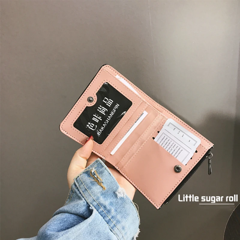 2018 Винтаж Portefeuille роковой Флора вышивка Carteira Feminina PU кожа Cartera Mujer Короткие Тонкий