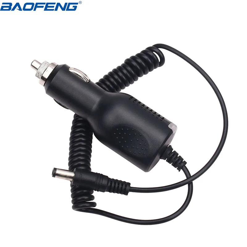 BAOFENG 10V Выход автомобиля Зарядное устройство Кабельная линия для Baofeng UV 5R 9R плюс