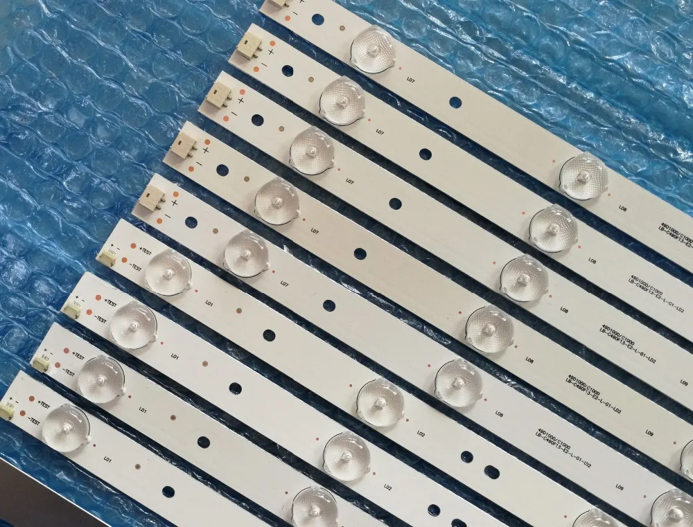 Новая светодиодная лента для ChangHong 49D1000 49C1000 LB-C490F13-E2-L-G1-LD1 LD2 RF-AC490E30-0601R-01 RF-AC490E30-0601L-01