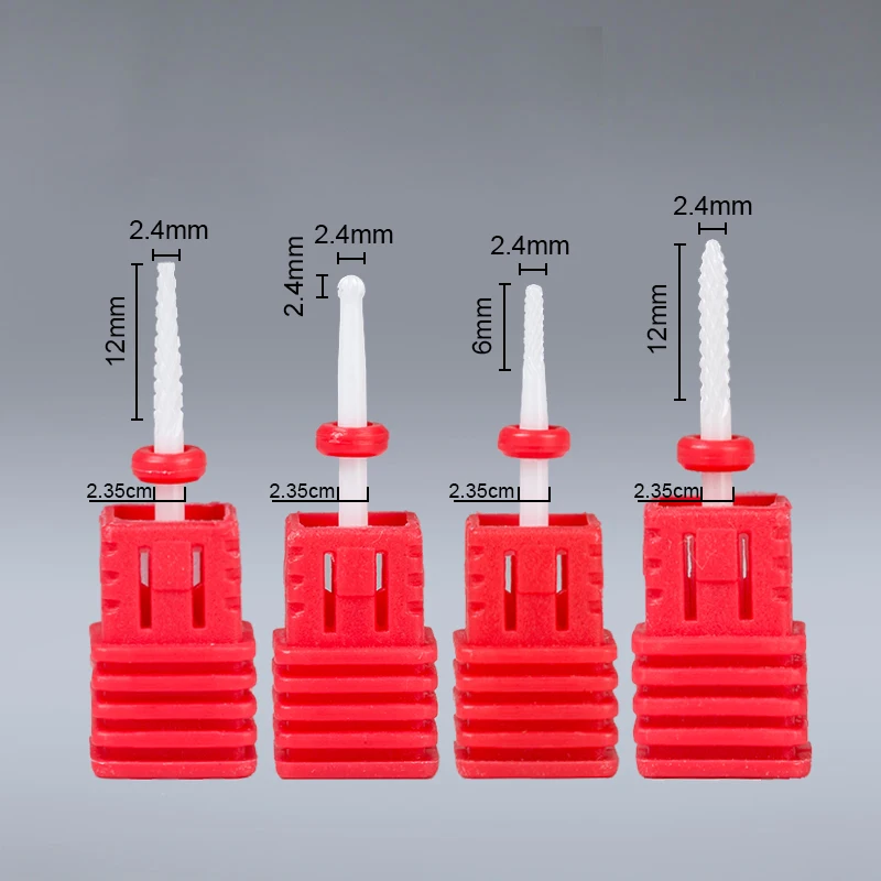 Керамические фрезы Ladymisty для ногтей роторная пилка машинка маникюра аксессуары