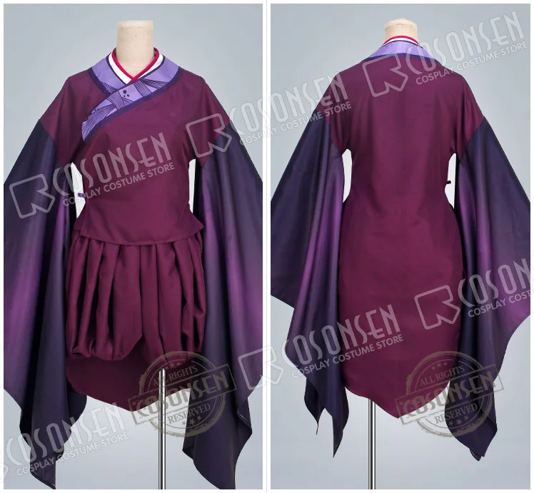 Minamoto Kagura Onmyoji Japanese Kawaii Red Kimono Cosplay Costume full set COSPLAYONSEN | Тематическая одежда и униформа