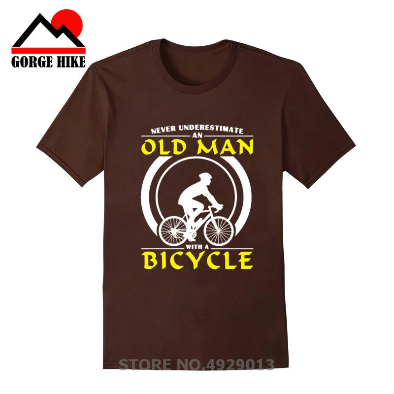 Мужская хлопковая футболка с круглым вырезом MTB Club коротким рукавом для езды на
