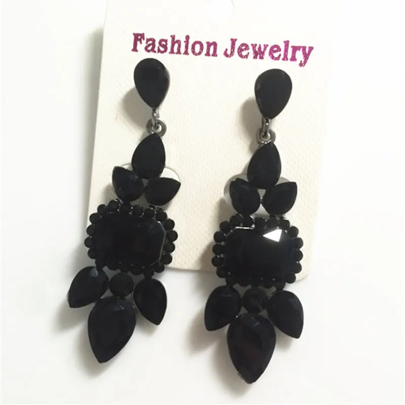 Женские Модные ювелирные изделия новый стиль серьги ручной работы цвета